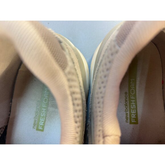 New Balance 574 Womens 10 Running Shoes Light Gray & Pink Suede Upper - Picture 6 of 10